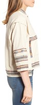 Thumbnail for your product : Velvet by Graham & Spencer Women's Embroidered Cotton Jacket