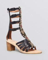 Thumbnail for your product : Jeffrey Campbell Flat Gladiator Sandals - Klamath Block Heel