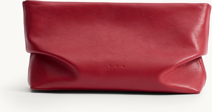 Aesther Ekme Nina Clutch Scarlet