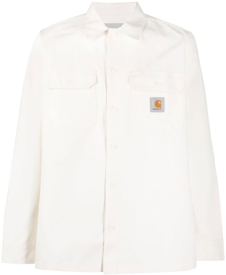 Mens White Utility Shirt | Shop the world's largest collection of 