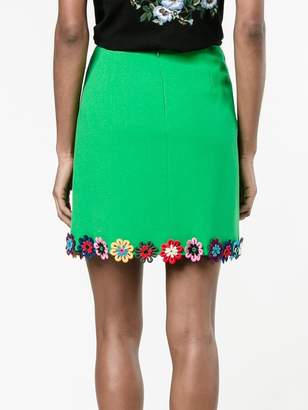 Mary Katrantzou Clovis guipure-lace skirt