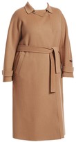 Thumbnail for your product : Marina Rinaldi, Plus Size Trionfo Wrap Camel Coat
