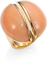 Thumbnail for your product : Chloé Ellie Pink Marble Cocktail Ring