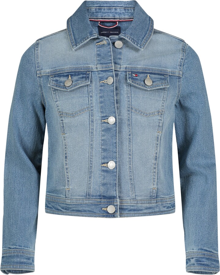 Tommy Hilfiger Girls' Blue Outerwear on Sale | ShopStyle
