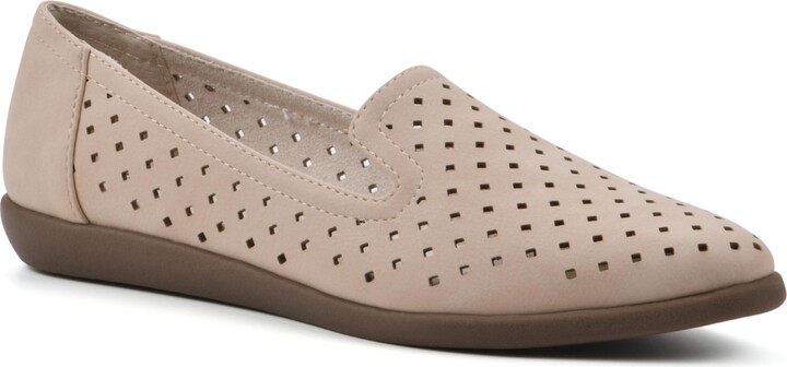 Womens Perforated Loafers | ShopStyle