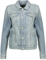 Thumbnail for your product : Mother The Bruiser Distressed Denim Jacket
