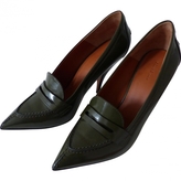 Thumbnail for your product : Celine Green Leather Heels