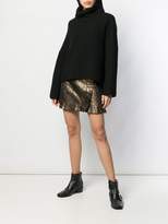 Thumbnail for your product : Sandro Paris Brocade Embroidery Short Skirt