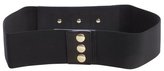 Thumbnail for your product : French Connection black elastic snap closure 'Caroline' belt