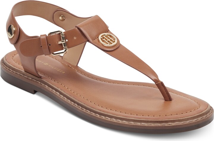 Tommy Hilfiger Brown Women's Sandals | ShopStyle