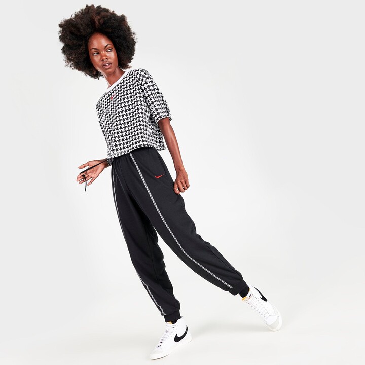 Nike Women's Sportswear Icon Clash Houndstooth Jogger Pants - ShopStyle