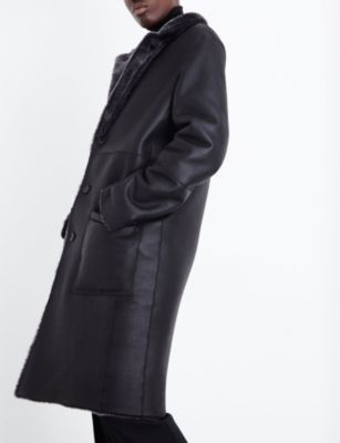 Joseph Brittany reversible shearling coat