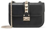 Thumbnail for your product : Valentino Garavani Lock Small Leather Shoulder Bag
