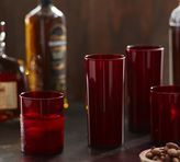 Thumbnail for your product : Pottery Barn Colorful Red Glass Barware, Set of 4