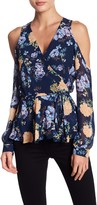 Thumbnail for your product : Yumi Kim Love Struck Cold Shoulder Wrap Blouse