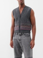 Thumbnail for your product : Our Legacy Rugrat Fair Isle Wool Sweater Vest