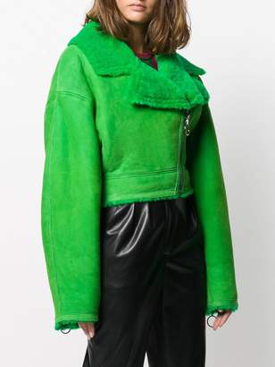 Off-White Woman shearling jacket