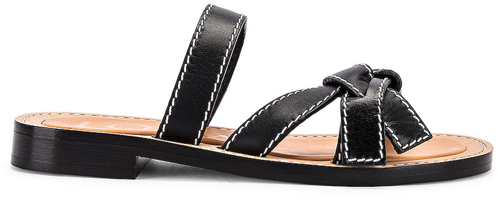 loewe flat sandals