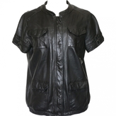 Thumbnail for your product : American Retro Short Sleeve Leather Jacket