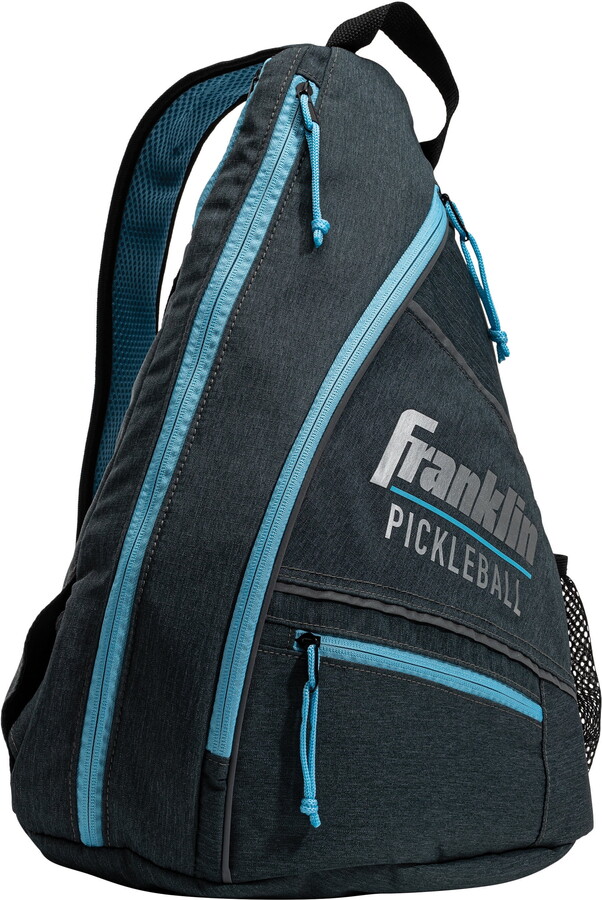 Franklin Sports Pickleball Sling Bag – Pickleball Equipment Backpack – Blue