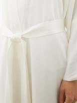 Thumbnail for your product : ASCENO Silk-satin Robe - White