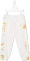 Thumbnail for your product : Versace baroque panel track pants