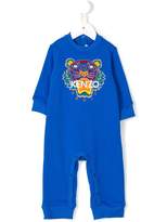 Thumbnail for your product : Kenzo Kids Tiger embroidered rompers