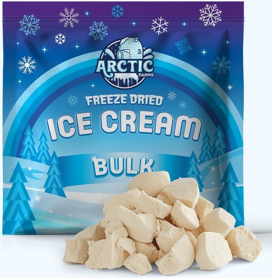 Arctic Farms Freeze Dried Ice Cream That Does Not Melt (Bits) (Pina Colada) ()