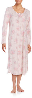 Miss Elaine Floral Nightgown