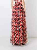 Thumbnail for your product : Marc Jacobs circle print maxi skirt