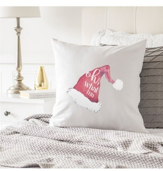 Cathy's Concepts Santa Hat Pillow