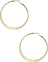 Thumbnail for your product : Nine West Large Flat Hoop Earrings