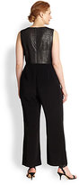 Thumbnail for your product : Kay Unger Kay Unger, Sizes 14-24 Sleeveless Jumpsuit