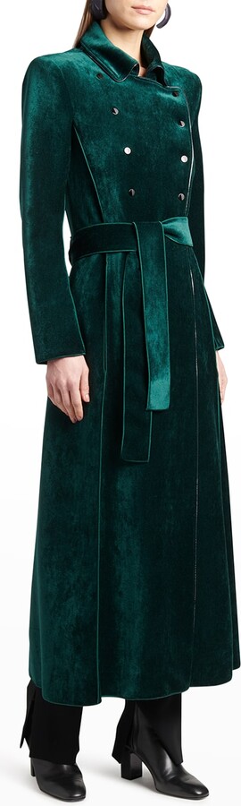 Long Velvet Coats For Women | ShopStyle UK
