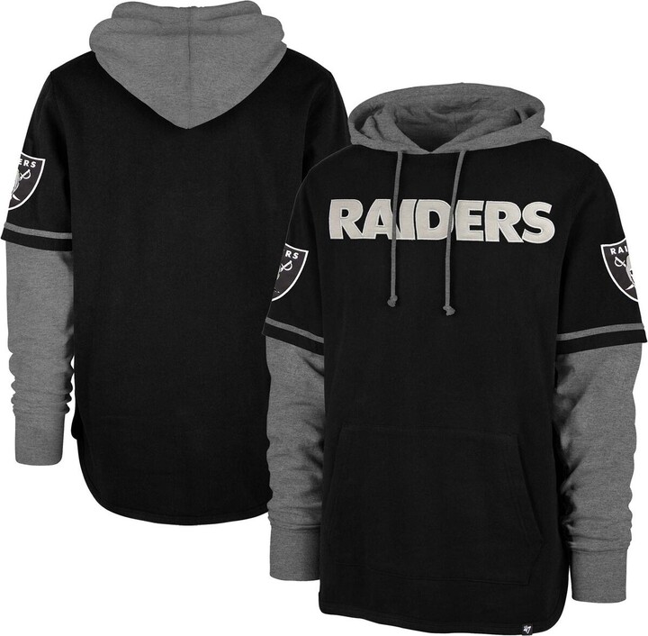 raiders sleeveless hoodie