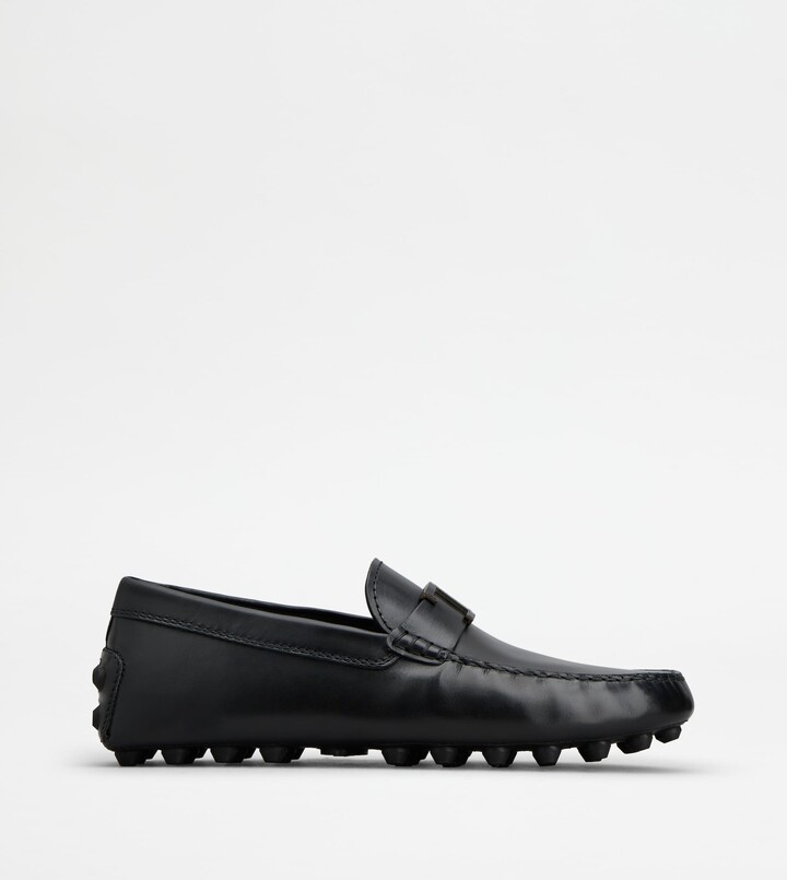 Tod's T Timeless Gommino Bubble Loafers in Leather