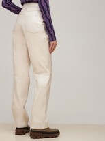 Thumbnail for your product : REMAIN Lynn Leather Straight Pants