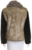 Thumbnail for your product : Rebecca Taylor Short Faux Fur Coat w/ Tags
