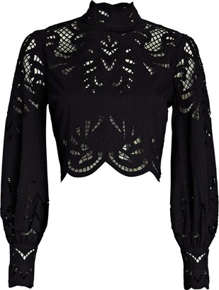 Long Sleeve Lace Blouse | Shop The Largest Collection | ShopStyle