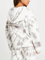 Thumbnail for your product : River Island Tie Dye Hoodie - Beige
