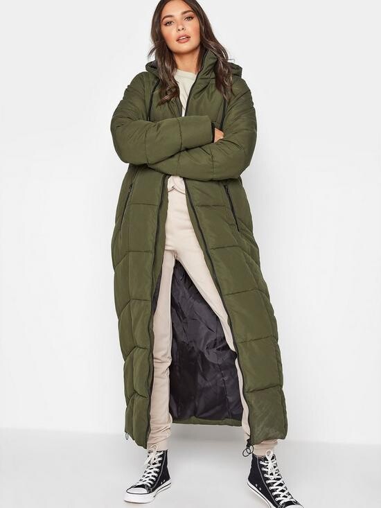 womens long padded coat uk