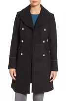 Thumbnail for your product : Vince Camuto Women's Wool Blend Double Breasted Officer's Coat