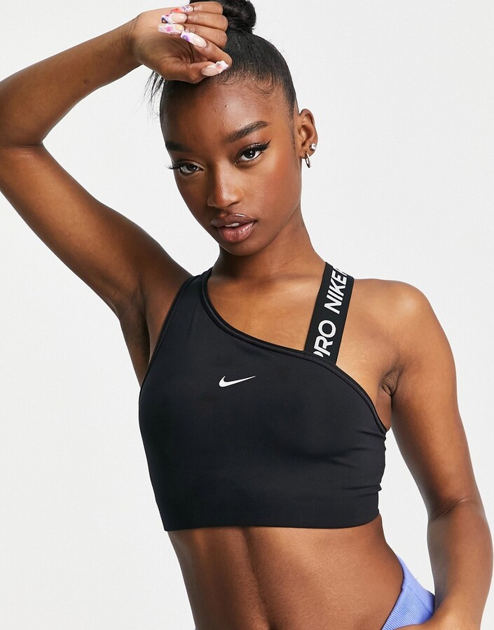 Nike Training Swoosh Dri-FIT medium support padded sports bra in