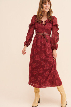 steele nalani midi dress