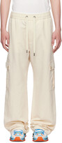 Thumbnail for your product : Dolce & Gabbana Off-White Cotton Cargo Pants