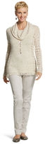 Thumbnail for your product : Chico's Tiffany Fringe Cowl Neck Sweater