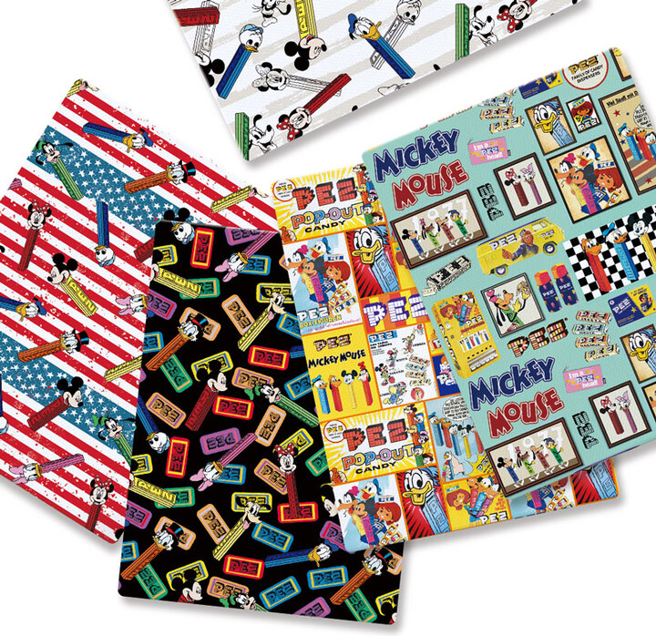 MINISO Disney pez candy Cartoon Hot DIY handmade sewing patchwork quilting baby dress home sheet140cm printed fabric sewing kids fabric
