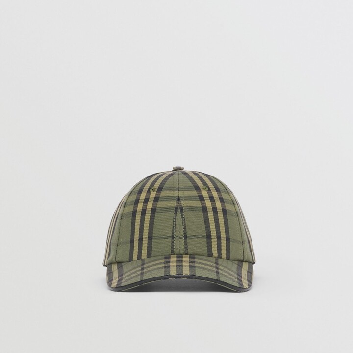 burberry laminated hat