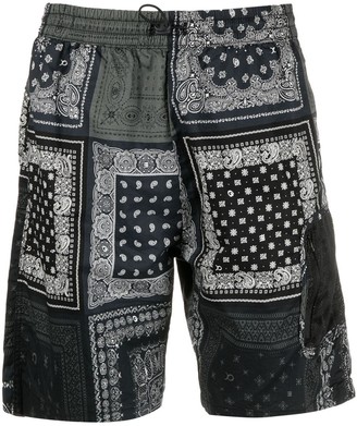 Levi's Bandana-Print Drawstring Shorts