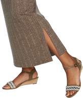 Thumbnail for your product : Lisa Rinna Collection Ribbed Knit Maxi Skirt